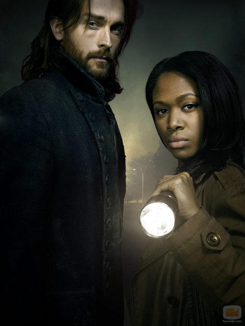Tom Mison y Nicole Beharie en 'Sleepy Hollow'