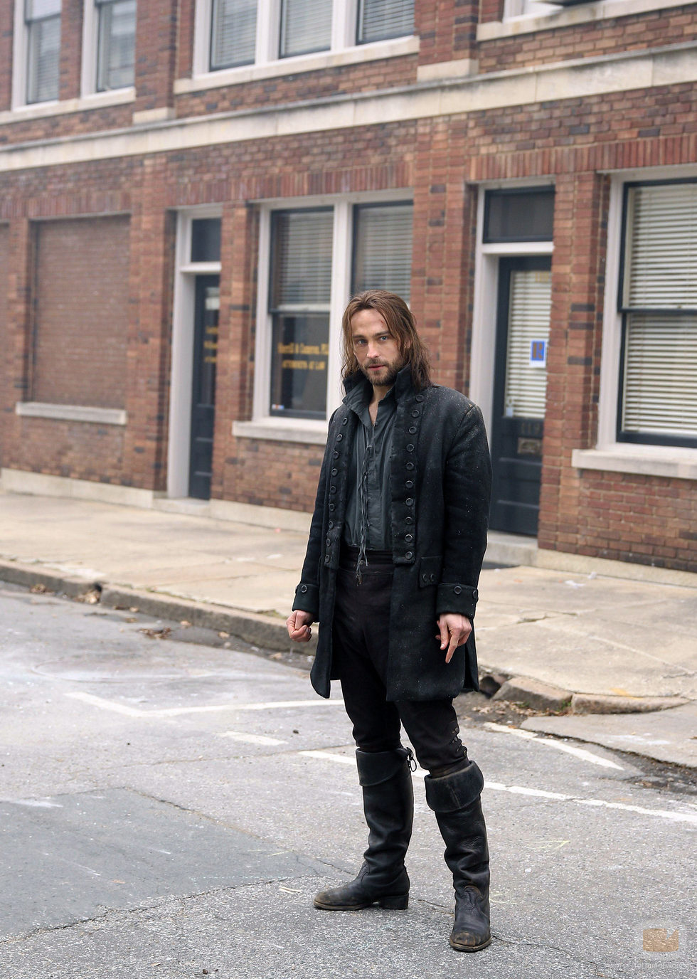 Ichabod Crane en un capítulo de 'Sleepy Hollow'