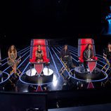 El jurado de 'La Voz... México 3' en sus sillas