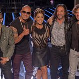 Wisin & Yandel, Alejandra Guzmán, Marco Antonio Solís y David Bisbal