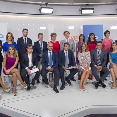 El nuevo equipo de los informativos de TVE