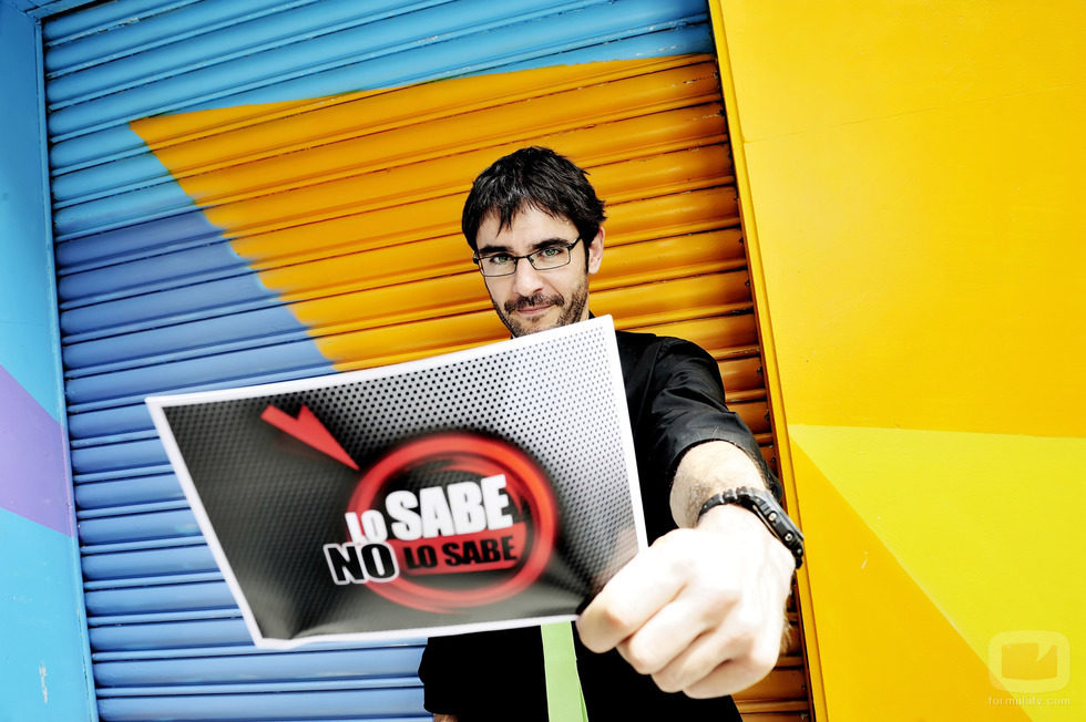 Juanra Bonet, presentador de 'Lo sabe, no lo sabe'