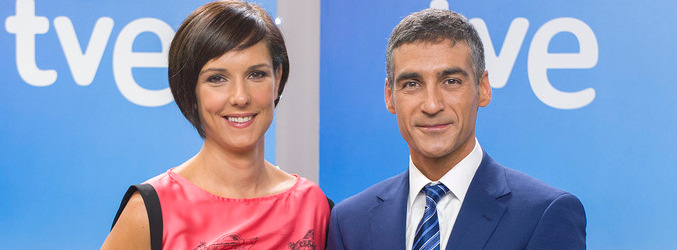 Mónica López y Albert Barniol de 'El tiempo'