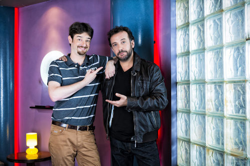 Gorka Otxoa y José Luis García Pérez en 'Vive cantando'