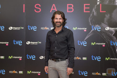 Rodolfo Sancho presenta la segunda temporada de 'Isabel' en el FesTVal de Vitoria