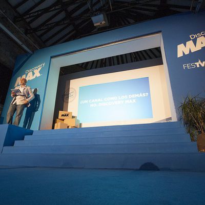 Fernando Jerez en la presentación de Discovery Max