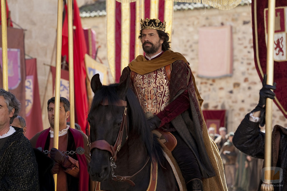 Rodolfo Sancho en el primer capítulo de la segunda temporada de 'Isabel'