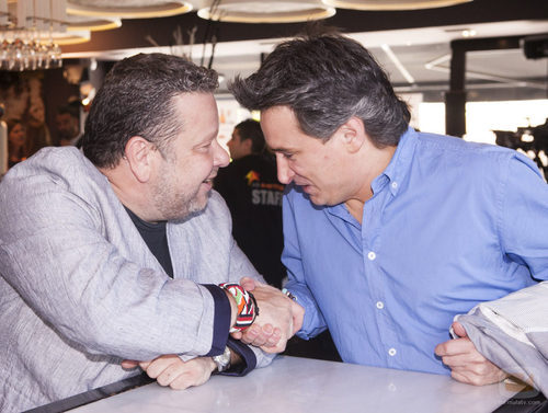Alberto Chicote y Joseba Fiestras en "La ruta de los pintxos" de 'Top Chef'