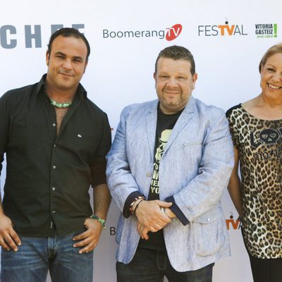 Ángel León, Alberto Chicote y Susi Díaz presentan 'Top Chef' en el FesTVal de Vitoria 2013