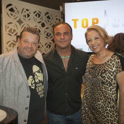 Alberto Chicote, Ángel León y Susi Díaz en 'La ruta de los pintxos' de 'Top Chef'