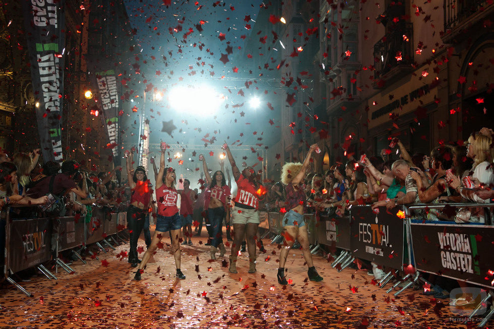 Espectáculo de 'Dreamland' en el FesTVal de Vitoria 2013