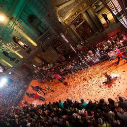 Alfombra naranja de 'Dreamland' en el FesTVal de Vitoria 2013