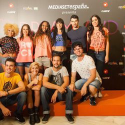 Reparto de 'Dreamland' en el FesTVal de Vitoria 2013