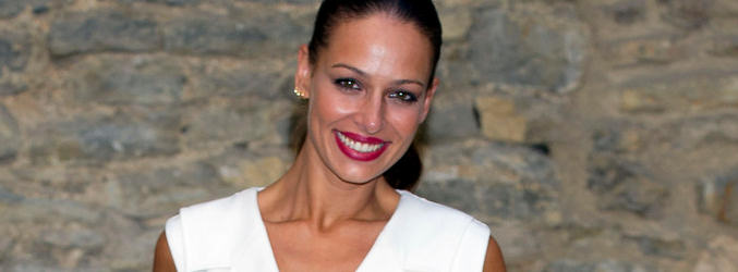 Eva González, presentadora de 'MasterChef Junior', en el FesTVal de Vitoria 2013