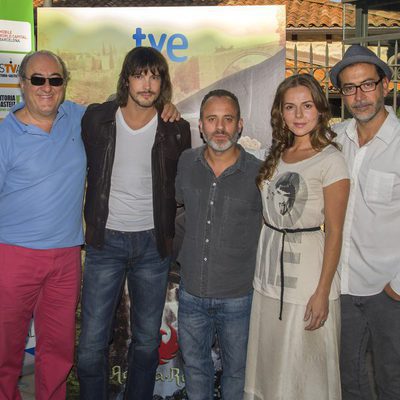 Reparto de Águila Roja' en el FesTVal de Vitoria 2013