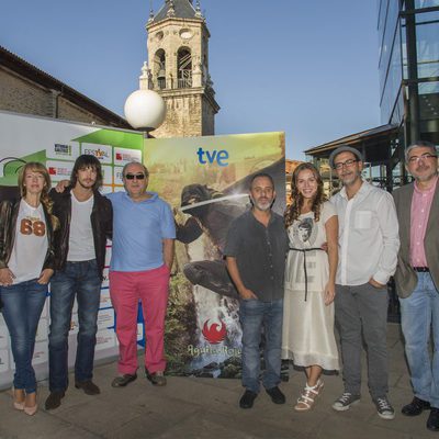 Presentación de los nuevos capítulos de 'Águila Roja' en el FesTVal de Vitoria 2013