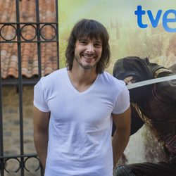 David Janer en la presentación de los nuevos capítulos de 'Águila Roja' en el FesTVal de Vitoria