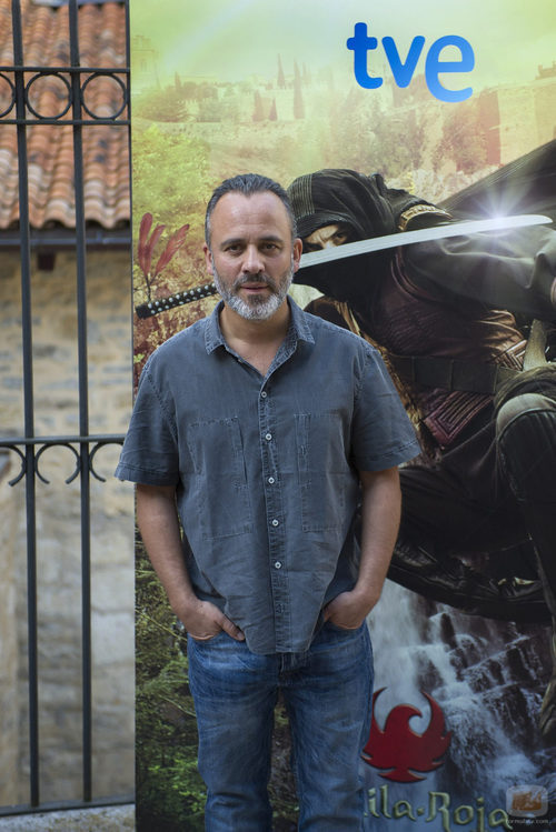 Javier Gutiérrez presenta 'Águila Roja' en el FesTVal de Vitoria