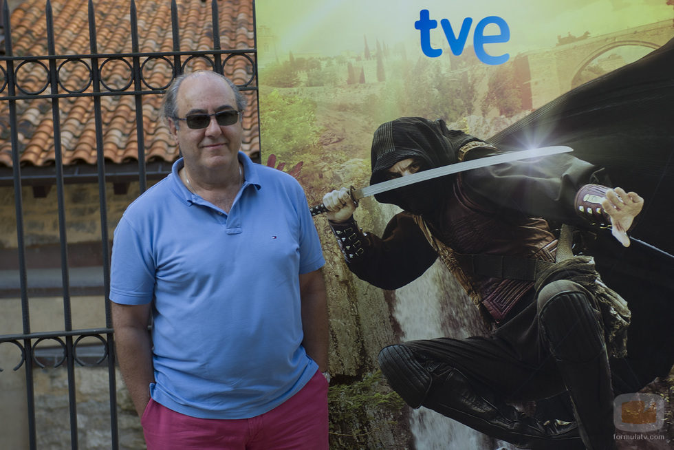 José Ángel Egido en el FesTVal de Vitoria 2013 presentando 'Águila Roja'