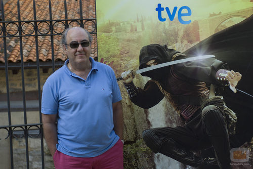 José Ángel Egido en el FesTVal de Vitoria 2013 presentando 'Águila Roja'