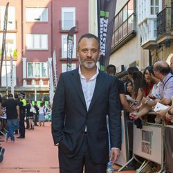 Javier Gutiérrez en el preestreno de 'Águila Roja'