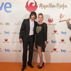 David Janer y Miryam Gallego en el FesTVal de Vitoria