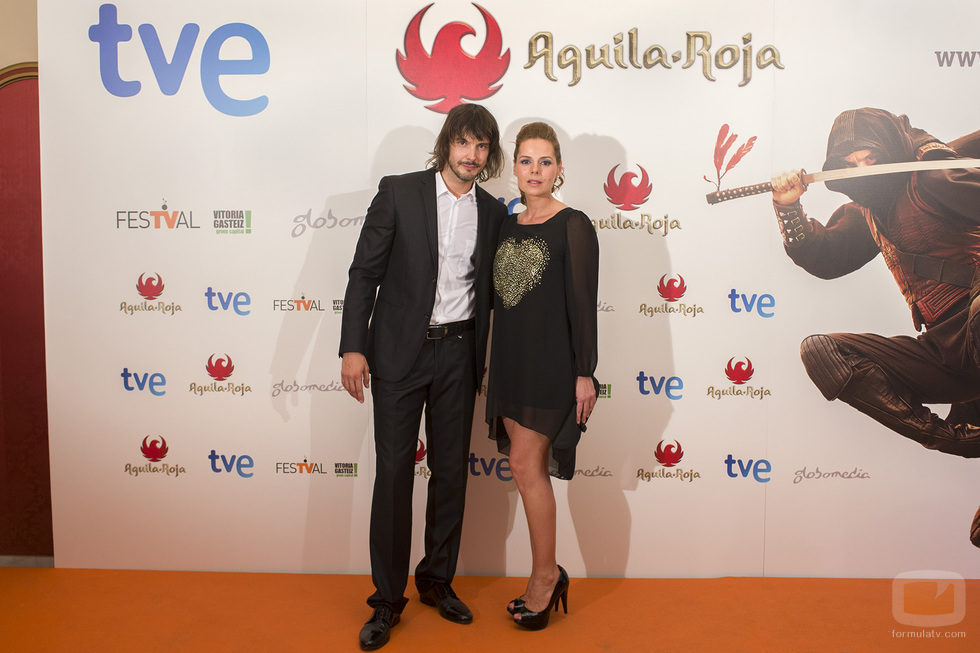David Janer y Miryam Gallego en el FesTVal de Vitoria