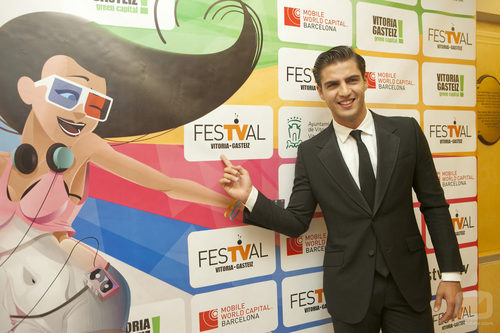 Maxi Iglesias en el FesTVal de Vitoria 2013