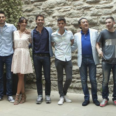 Reparto de 'Aída' en la presentación de los nuevos episodios