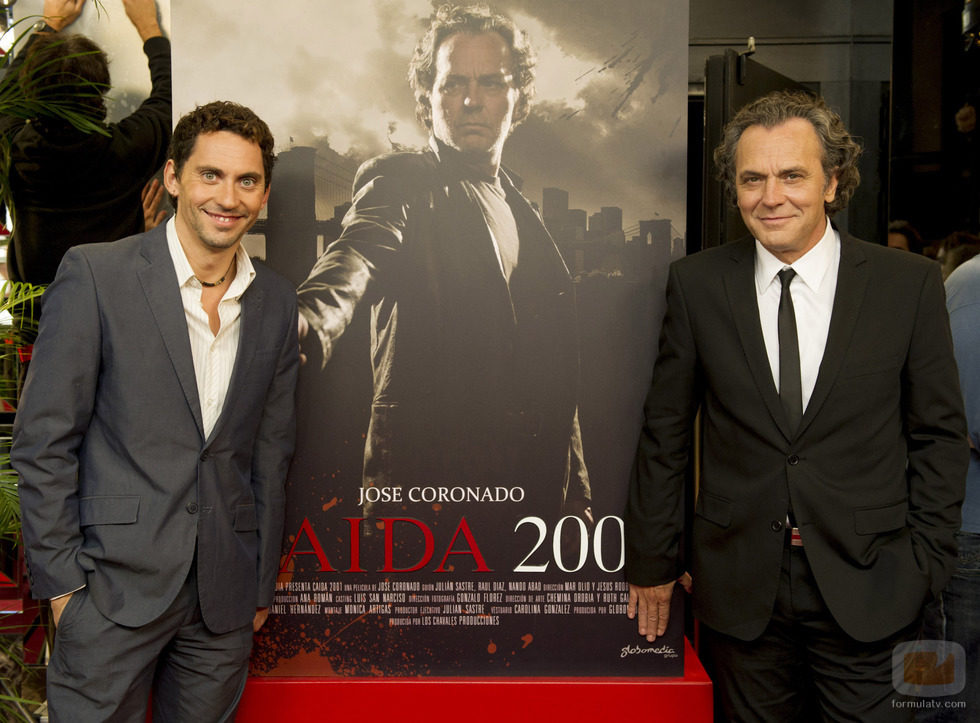 José Coronado y Paco León en el episodio 200 de 'Aída'
