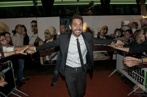 Paco León a su llegada al FesTVal 2013