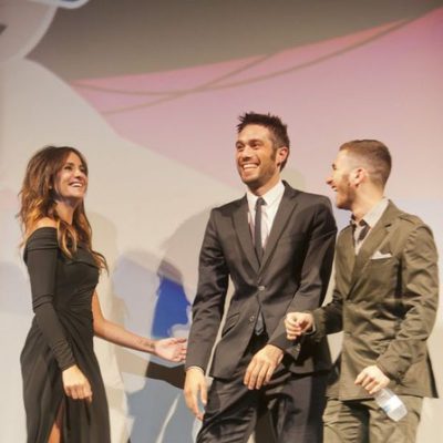 Melani Olivares, Dani Martínez y David Castillo en el FesTVal 2013