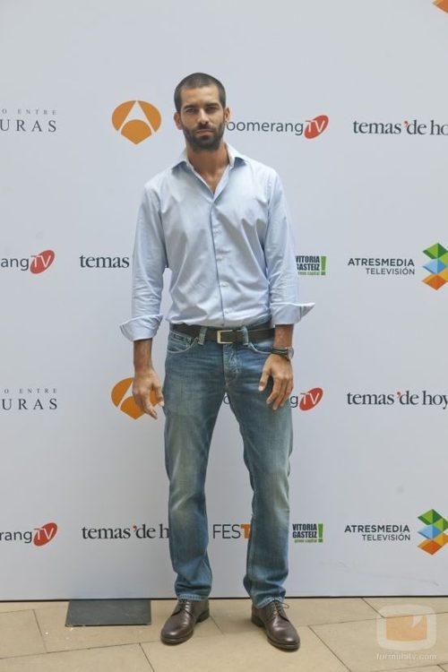 Rubén Cortada en la presentación de 'El tiempo entre costuras'