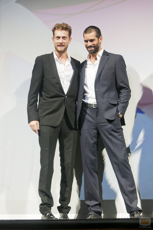 Peter Vives y Rubén Cortada en el FesTVal de Vitoria 2013