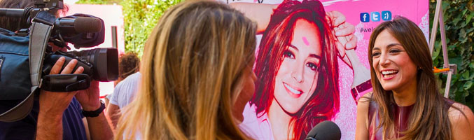 Tamara Falcó con la prensa en 'We Love Tamara'