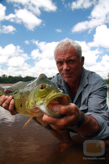 Jeremy Wade en la quinta temporada de 'Monstruos de río'