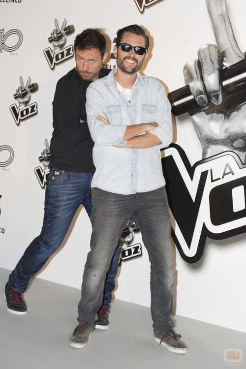 Iñaki Urrutia y Dani Mateo en el 40 Café