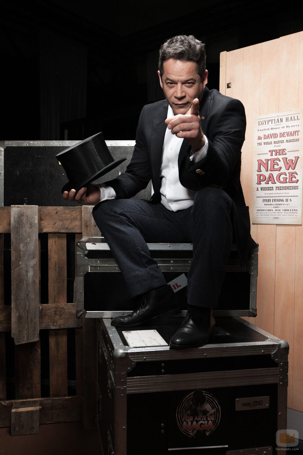 Jorge Sanz, concursante de 'Por arte de magia'