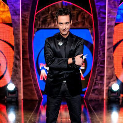 Luis de Matos en el plató de 'Por arte de magia'