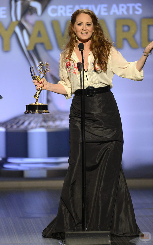 Melissa Leo en el escenario de los Creative Arts Emmy Awards