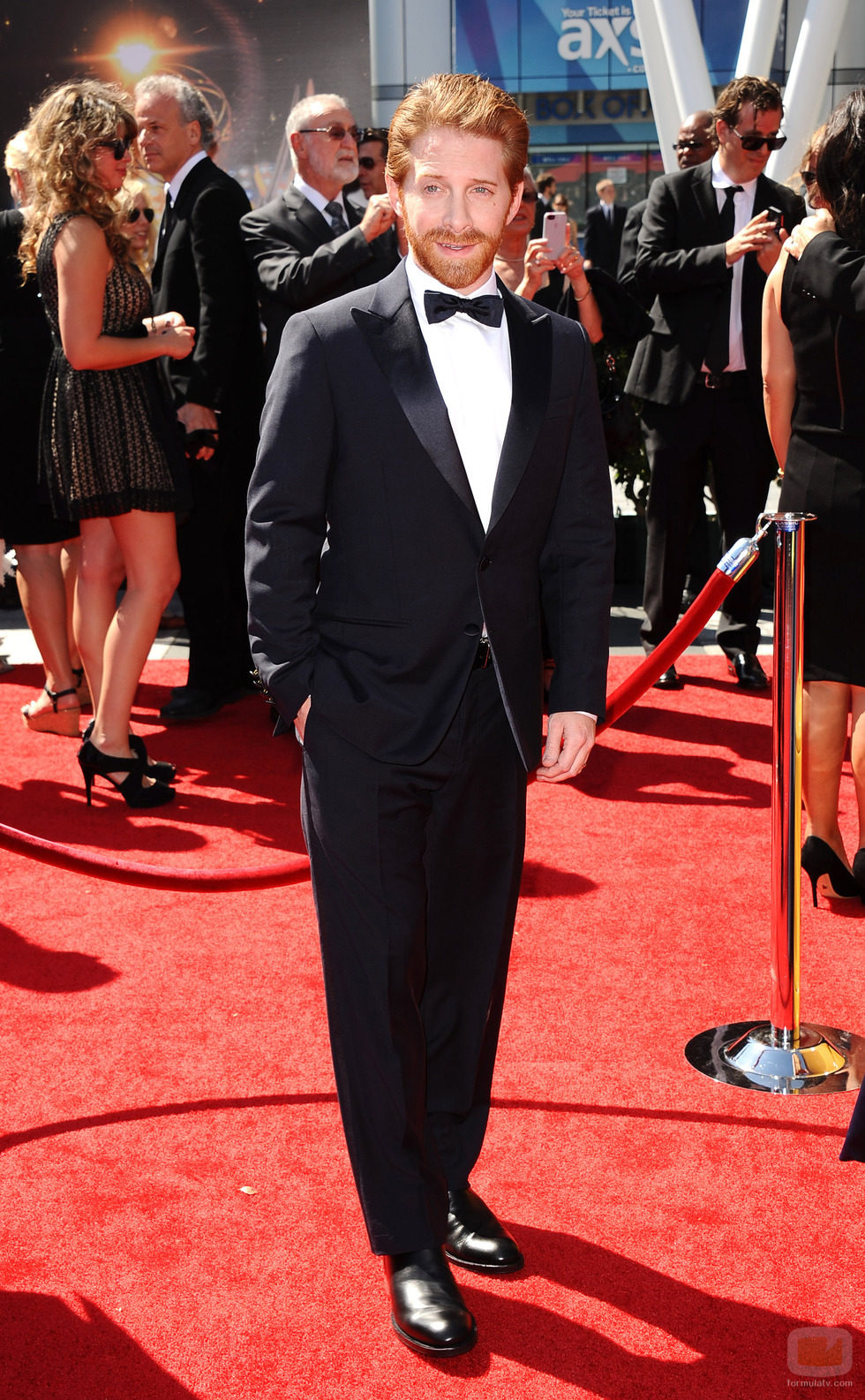 Seth Green en la alfombra roja del Nokia Theatre