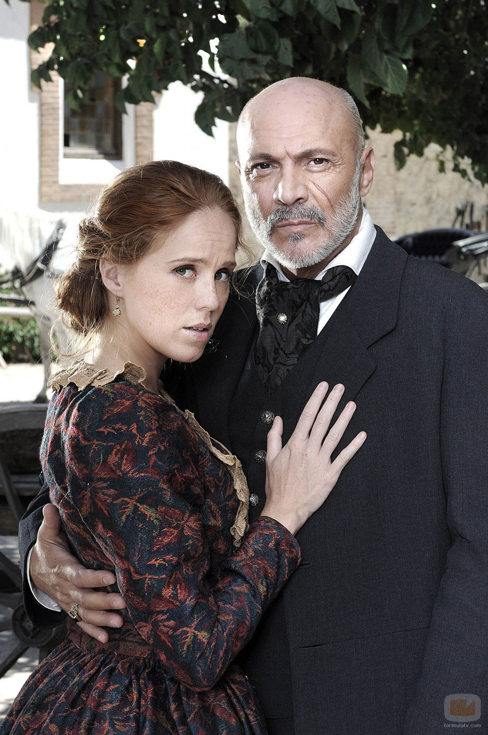 María Castro y Juan Fernández en la tercera temporada de 'Tierra de lobos'