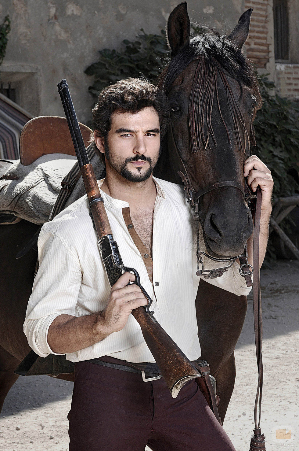 Antonio Velázquez en la tercera temporada de 'Tierra de lobos'