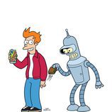 Fry y Bender