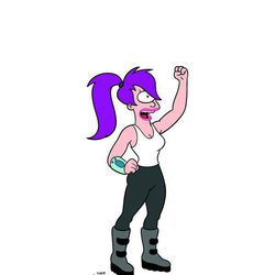 Leela de 'Futurama'