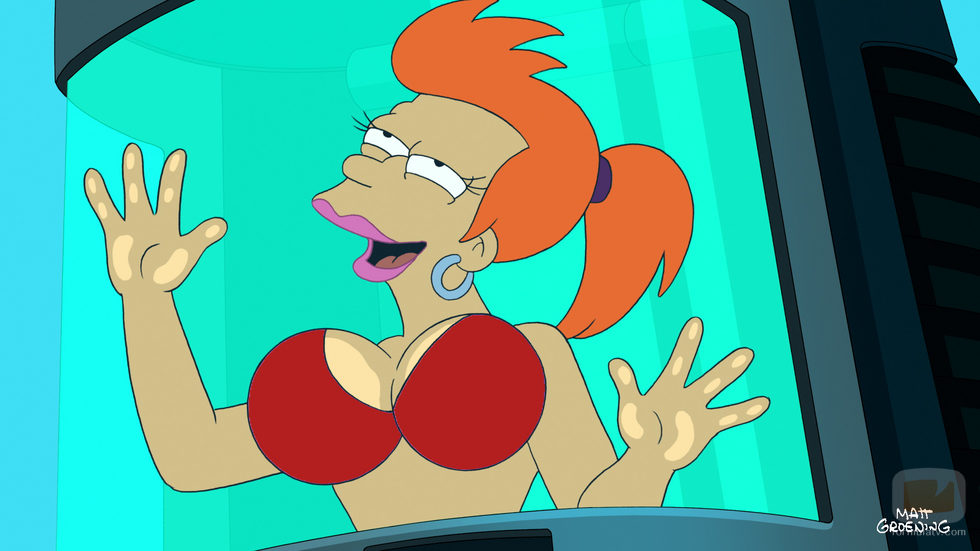 Fry en la octava temporada de 'Futurama'