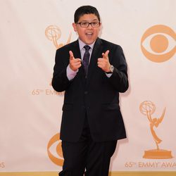 Rico Rodríguez en la alfombra roja de los Emmy 2013