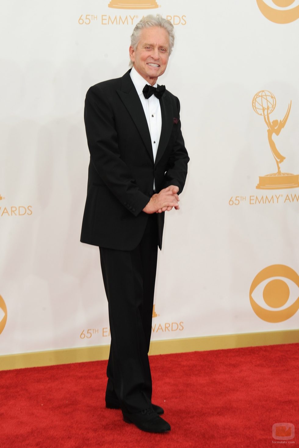 Michael Douglas en la alfombra roja de los Emmy 2013