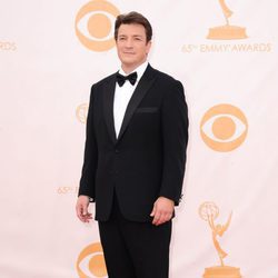 Nathan Fillion en la alfombra roja de los Emmy 2013