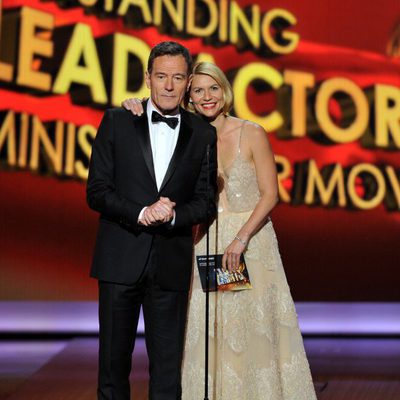 Bryan Cranston y Claire Danes en los Emmy 2013